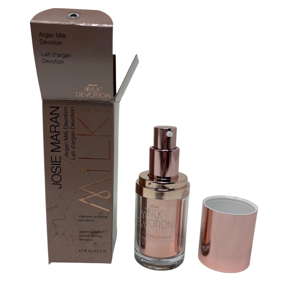 Josie Maran Argan Milk Devotion Intensive Hydrating Eye Serum 0.5oz 15mL NEW